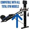 TreadLife Fitness Heavy Duty Commerical-Grade Replacement Cable for All Total Gym Models: 1000, 1500, 2000, 3000, XLS Up view 3