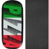 Pizza Skateboards Speedy Skateboard Deck - 8" x 31.5" with Black Magic Black Griptape - Bundle of 2 Items view 1