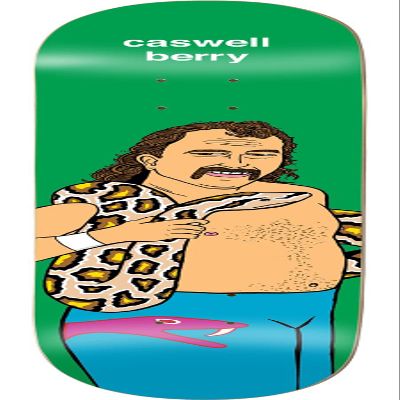 Enjoi Skateboards Caswell Berry Body Slam II Skateboard Deck Resin-7-8" x 31.6"
