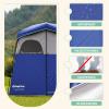 KingCamp Outdoor Privacy Double Shower Tents,BLUE/GREY-USVC4 view 4