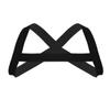 YiZYiF Men's Half Body Chest Harness Jockstrap Nylon Lingerie Set with Metal O Ring Underwear Black O-ring Large view 3