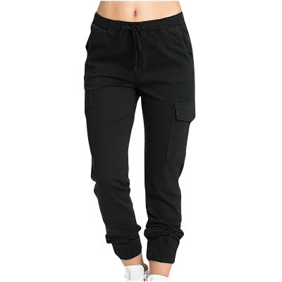 Women's Lounge Pants Cargo Trousers Elastic Waist Casual Multi Outdoor Jogger Pants High Rise Skinny Slim Sweatpants