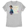 Disney Women's Encanto I Have Maybe Got This Junior's Short Sleeve Tee Shirt, Athletic Heather, Small view 1