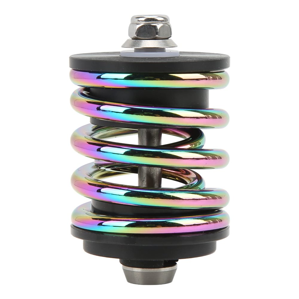 Rear Shock Absorber, Enhanced Smooth Ride and Heavy Duty Metal Spring Bike Suspension for Urban Commuters, Cyclists, and Travelers on Rough Roads