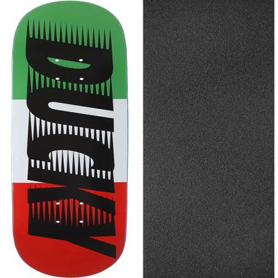 Pizza Skateboards Zach "Ducky" Kovacs Speedy Skateboard Deck - 8.12" x 31.875" with Black Magic Black Griptape - Bundle of 2 items