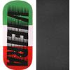 Pizza Skateboards Jesse Vieira Speedy Skateboard Deck - 8.25" x 32" with Black Magic Black Griptape - Bundle of 2 items view 1