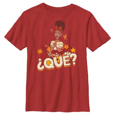 Boy's Encanto Dolores Que? T-Shirt - Red - X Small