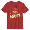 Boy's Encanto Dolores Que? T-Shirt - Red - X Small view 1