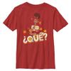 Boy's Encanto Dolores Que? T-Shirt - Red - X Small view 2