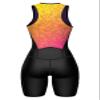 Sparx Women Triathlon Suit Tri Short Racing Cycling Swim Run (Small, Triangles) view 4