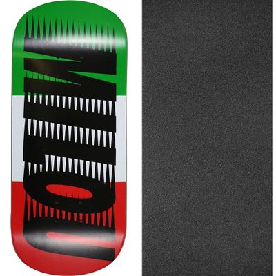 Pizza Skateboards Vincent Milou Speedy Skateboard Deck - 8" x 31.5" with Black Magic Black Griptape - Bundle of 2 items