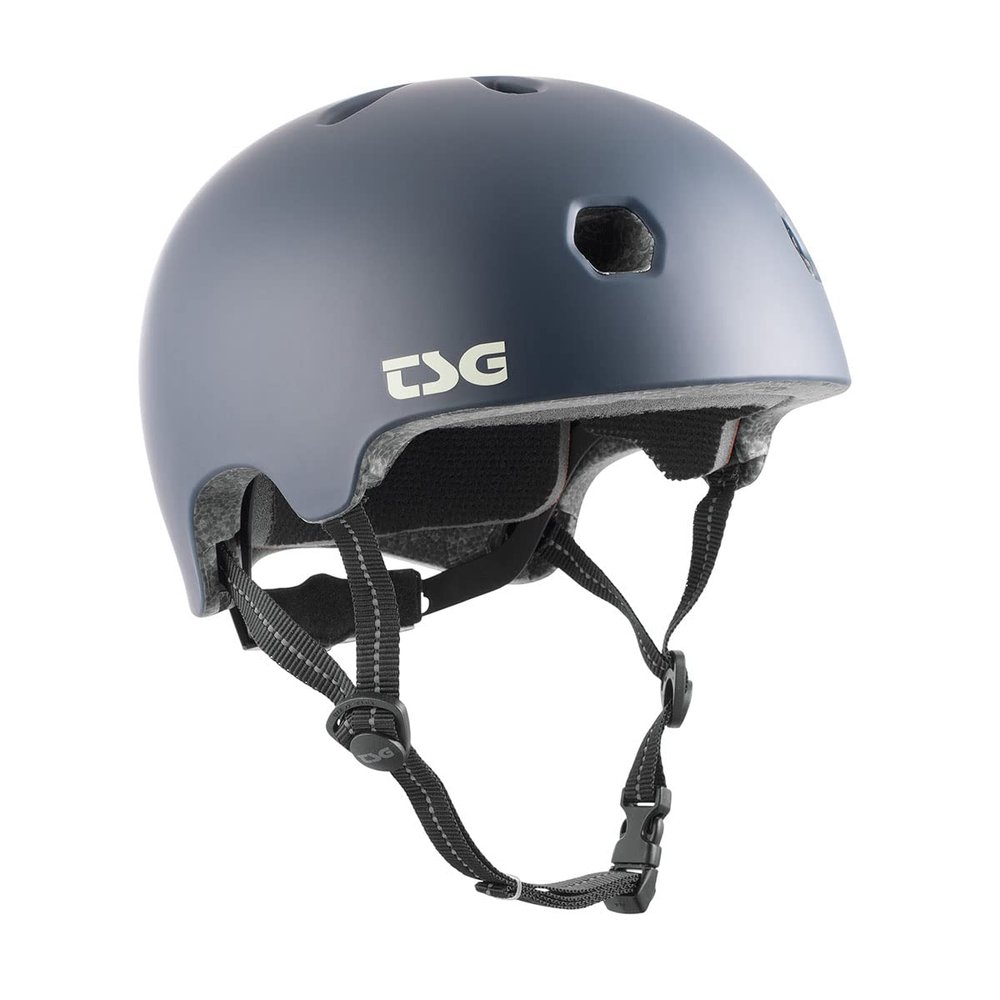 TSG Meta Skate & Bike Helmet w/Dial Fit System | for Cycling, BMX, Skateboarding, Rollerblading, Roller Derby, E-Boarding, E-Skating, Longboarding, Vert, Park, Urban (Satin Paynes Grey, L/XL 58-60 cm)