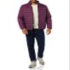 Amazon Essentials Men's Packable Lightweight Water-Resistant Puffer Jacket (Available in Big & Tall), Dark Purple, Medium view 4
