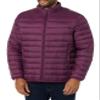 Amazon Essentials Men's Packable Lightweight Water-Resistant Puffer Jacket (Available in Big & Tall), Dark Purple, XX-Large view 1