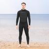 AquaTec Full Length Men's Wetsuits - 6 Size Options - 3X Thicknesses : 2mm, 3/2mm & 5/4mm - Swimming, Surfing, Diving Wetsuits for Men | Full Body Wetsuit (S, 5/4mm Thickness) view 1