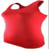 Epic Girl's Racerback Tagless Stretch Tank Top Red XL view 1