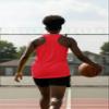 Epic Girl's Racerback Tagless Stretch Tank Top Red XL view 3