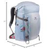 Mountainsmith Scream 30 Backpack - Smoke Blue view 2