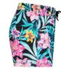 Hurley girls Knit Pull on Casual Shorts, Pink Floral, Small US view 3