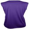 Epic Girl's Line Drive Sleeveless Softball Jersey for Purple/White M view 4