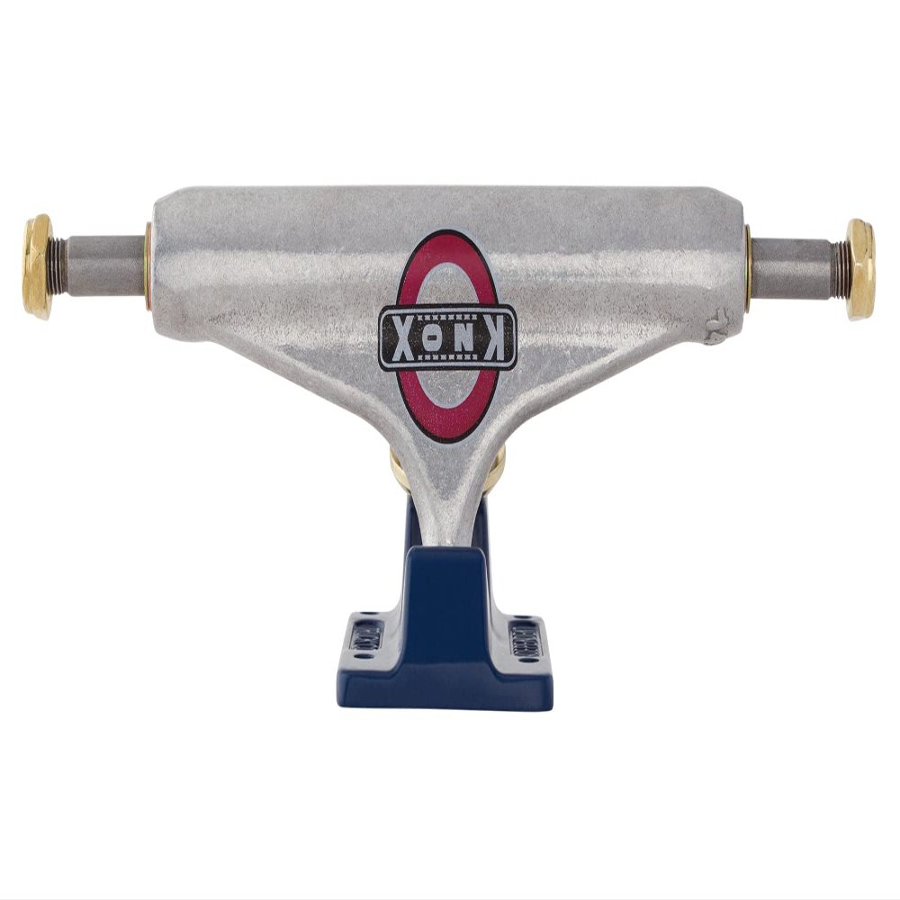 Independent Stage 11 Forged Hollow Knox Skateboard Trucks - Silver/Blue - 129mm