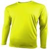 Epic Youth Cooling Performance Long Sleeve Crew T-Shirts (18- Colors Available) Yellow L view 1