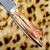 Custom handmade D2 steel Fixed blade Hunting knife view 3