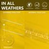 33,000ft Men's Rain Pants, Waterproof Rain Over Pants, Windproof Outdoor Pants for Hiking, Fishing view 4