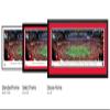Georgia Bulldogs, 2021 National Champions, Pick Six - 42x15.5-inch Single Mat, Select Framed Picture by Blakeway Panoramas view 2