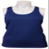Epic Girl's Racerback Tagless Stretch Tank Top Blue XS view 4
