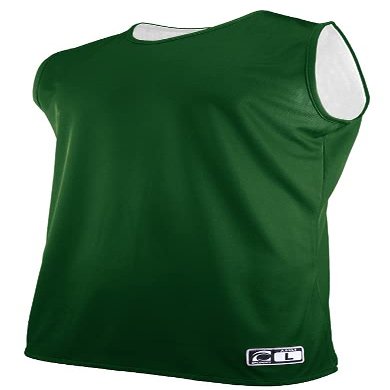 Epic Boy's 1-Layer Reversible Tank Top Green/White Basketball Jerseys XL