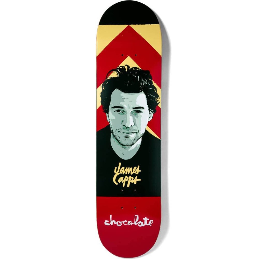 Skateboard Deck Portrait Capps 8 x 31.875