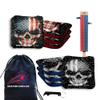 CornholeGamesUSA Pro Cornhole Bags Set of 8 Regulation - Professional Cornhole Bags for Tournament Play, Slick n Stick Bean Bags for Cornhole, Corn Hole Bags Regulation Set of 8- Made in USA view 1
