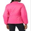 Amazon Essentials Women's Waist Padded Bomber Jacket, Hot Pink, X-Small view 2