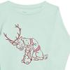 Amazon Essentials Disney | Marvel | Star Wars | Frozen | Princess Girls' Long-Sleeve Tunic T-Shirts, Pack of 3, Frozen Friends, X-Large view 3
