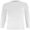 Epic Youth Cooling Performance Long Sleeve Crew T-Shirts (18- Colors Available) White L view 2