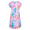 Hurley Girls' Girls' Short Sleeve Casual Dress, Pink, Large US view 2