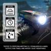 NiteRider Lumina Pro 1200 Front Bike Light Rechargeable MTB Road Commuter Bike Light Powerful Lumens Water Resistant Bicycle Headlight LED Front Light Easy to Install Cycling Safety view 2
