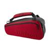 Wilson Tour 9PK CLASH V2.0 Tennis Badminton Racket Bag, Super Red (WR8016401001) view 2