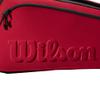 Wilson Tour 9PK CLASH V2.0 Tennis Badminton Racket Bag, Super Red (WR8016401001) view 3