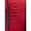 Wilson Clash V2 Super Tour Tennis Backpack - Red/Black, Holds up to 2 Rackets view 3