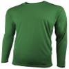 Epic Youth Cooling Performance Long Sleeve Crew T-Shirts (18- Colors Available) Green XL view 1
