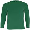 Epic Youth Cooling Performance Long Sleeve Crew T-Shirts (18- Colors Available) Green XL view 2