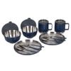 FIFTY/FIFTY 2 Person Retro Camp Set- Navy Speckled view 1