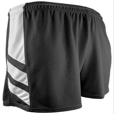 Epic Boy's 9" Inseam & 7" Inseam Game Black/White Basketball Shorts S