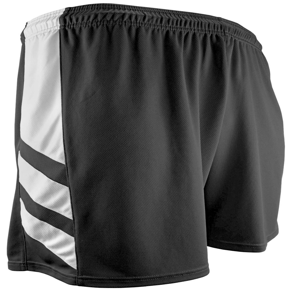 Epic Boy's 9" Inseam & 7" Inseam Game Black/White Basketball Shorts S