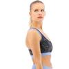 TYR Women's Durafast Elite Lyn Racerback Swim Top, Black Carbon Hex, 12 view 2