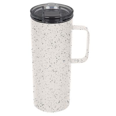 FIFTY/FIFTY 20oz - White Speckled Tall Mug