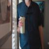 FIFTY/FIFTY 20oz - White Speckled Tall Mug view 4
