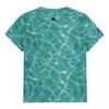 Hurley Boys' Rash Guard Shirt, Hyper Jade, 4 view 2
